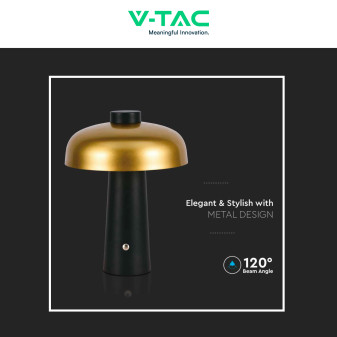 VT-1050 Lampada LED 3in1 da Tavolo 3W Dimmerabile Changing Color V-Tac