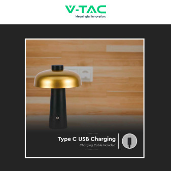 VT-1050 Lampada LED 3in1 da Tavolo 3W Dimmerabile Changing Color V-Tac