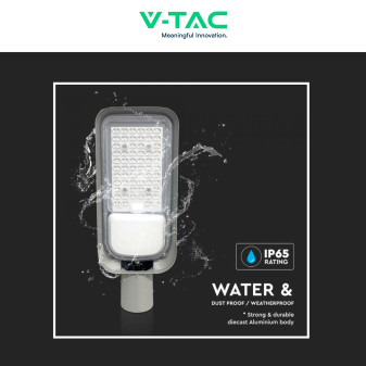 VT-150030ST Lampada Stradale LED 30W SMD Lampione IP65 V-Tac