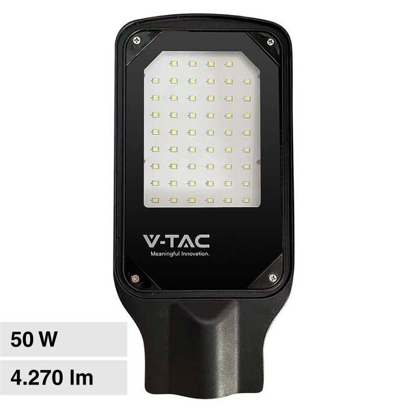 VT-15057ST Lampada Stradale LED 50W SMD Lampione IP65 V-Tac