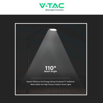 VT-15110ST Lampada Stradale LED 100W SMD Lampione IP65 V-Tac