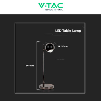 VT-7506 Lampada LED da Tavolo 5W in Metallo V-Tac
