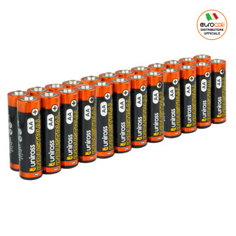 Batterie Indutrial AA / LR6 / Stilo / 1,5V - 20 Box da 24 Uniross