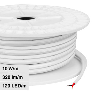 V-Tac VT-555 LED Neon Impermeabile Bianca - Bobina da 10