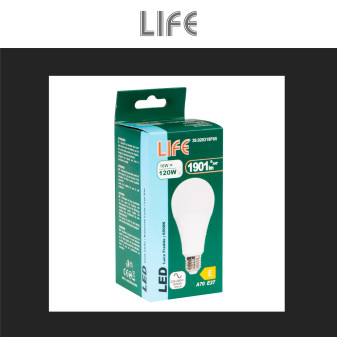 Lampadina LED E27 16W Bulb A70 Goccia Life