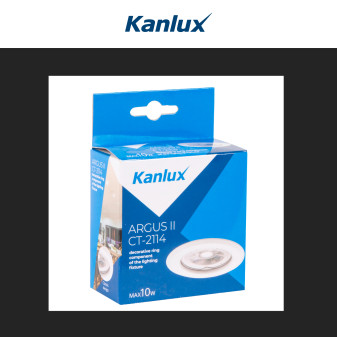 Acquista Kanlux ARGUS II CT-2114-W Portafaretto Rotondo da incasso