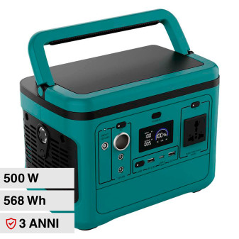 VT-606 Accumulatore Portatile al Litio 568Wh 500W V-Tac