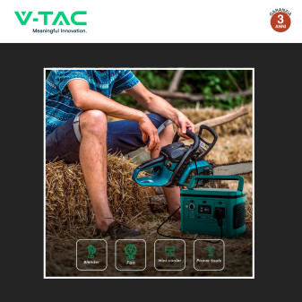 VT-606 Accumulatore Portatile al Litio 568Wh 500W V-Tac