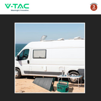VT-2002 Accumulatore Portatile LiFePO4 2016Wh 2000W V-Tac