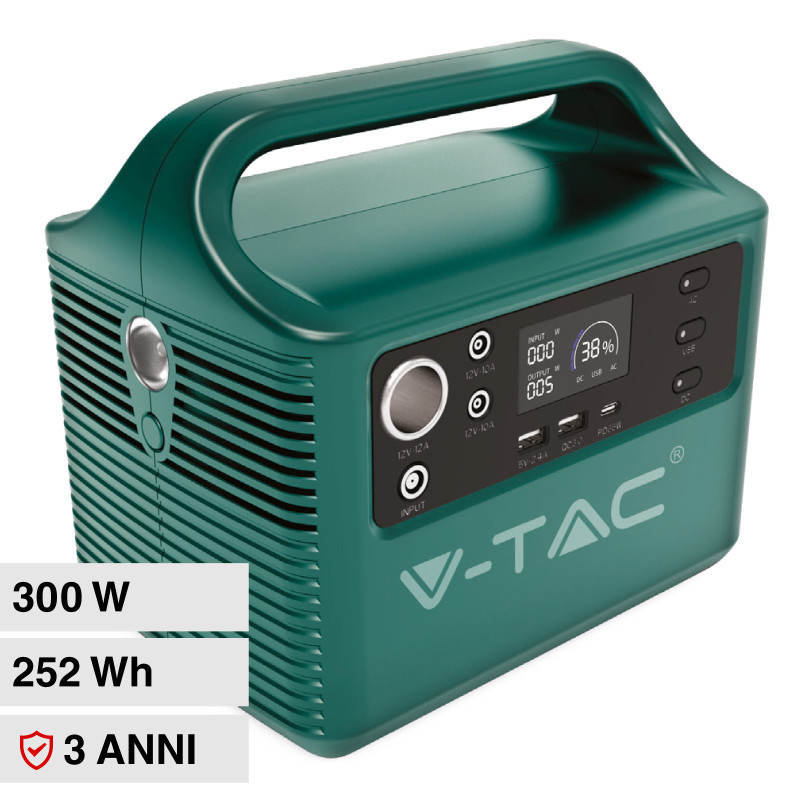 VT-303 Accumulatore Portatile al Litio 252Wh 300W V-Tac