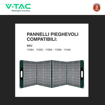 VT-303 Accumulatore Portatile al Litio 252Wh 300W V-Tac