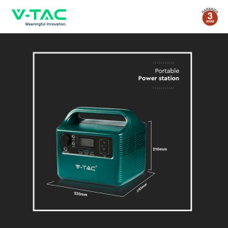 VT-303 Accumulatore Portatile al Litio 252Wh 300W V-Tac