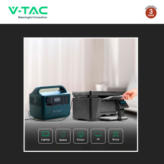 VT-303 Accumulatore Portatile al Litio 252Wh 300W V-Tac