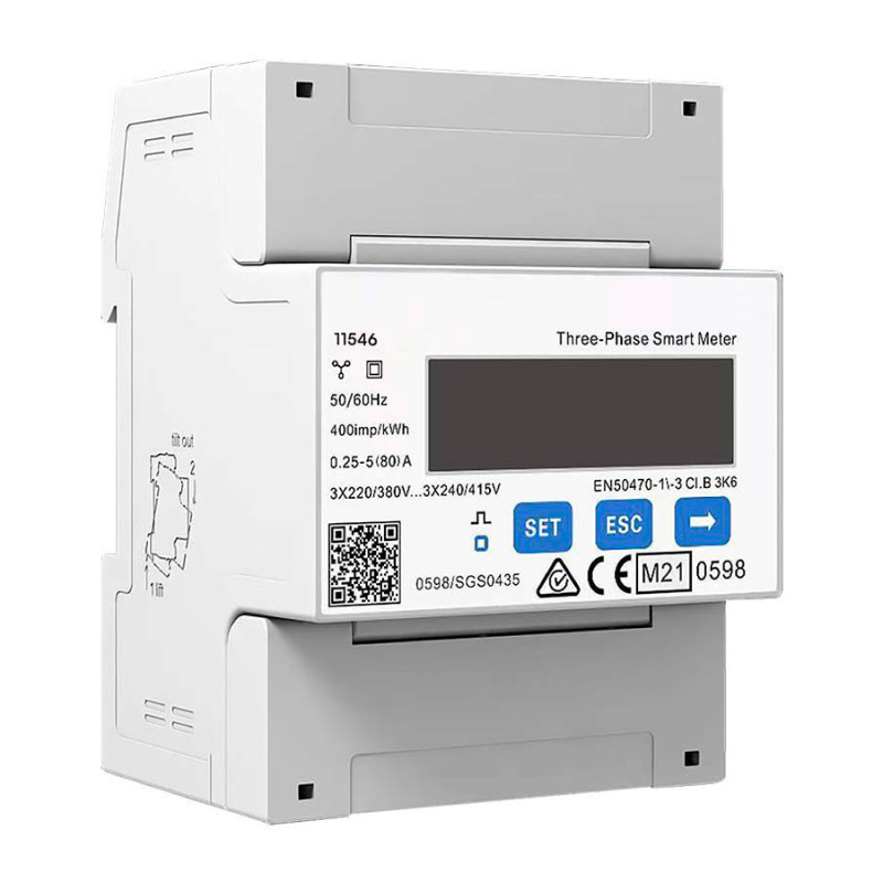 VT-DTSU666 Misuratore Inverter Trifase Fotovoltaici V-Tac