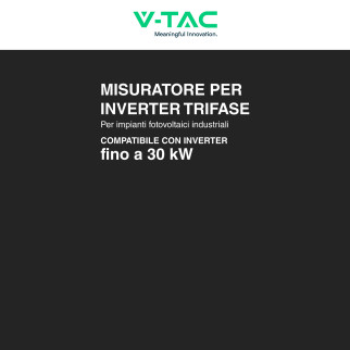 VT-DTSU666 Misuratore Inverter Trifase Fotovoltaici V-Tac