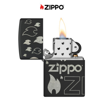 Accendino Zippo mod. 48908 Zippo Design Ricaricabile Antivento