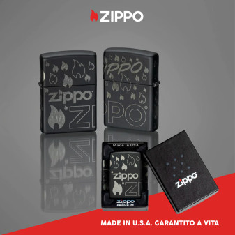 Accendino Zippo mod. 48908 Zippo Design Ricaricabile Antivento