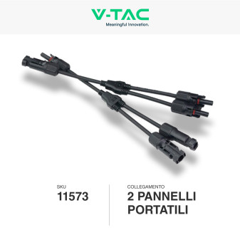 Cavi con Connettori per Sistemi Solari Fotovoltaici V-Tac