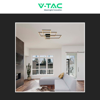 VT-7926 Plafoniera LED Design Rettangolare 47W Dimmerabile  V-Tac