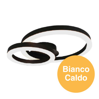 VT-7787 Plafoniera LED SMD Design Tonda 20 W Alluminio Nero V-Tac