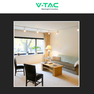 Connettore Flessibile a 4 Poli Colore Bianco per Track Light V-Tac