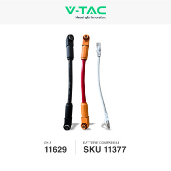 Cavi di Collegamento in Parallelo per Batterie V-Tac