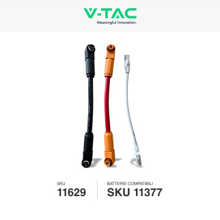 Cavi di Collegamento in Parallelo per Batterie V-Tac