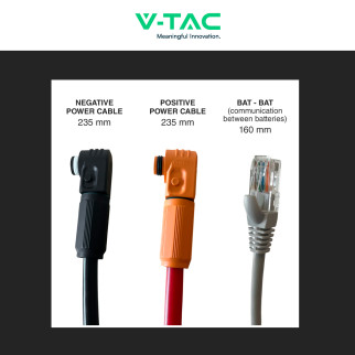 Cavi di Collegamento in Parallelo per Batterie V-Tac