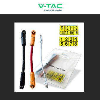 Cavi di Collegamento in Parallelo per Batterie V-Tac