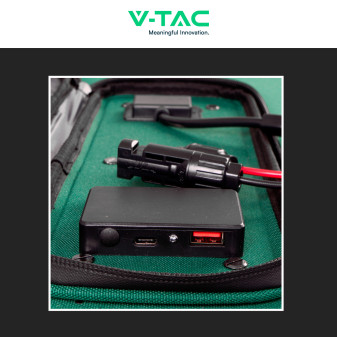 VT-10240 2 Pannelli Fotovoltaici 120W Portatili IP67 V-Tac