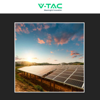 4 Binari in Metallo per Pannelli Solari V-Tac