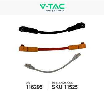 Cavi di Collegamento in Parallelo di Batterie V-Tac