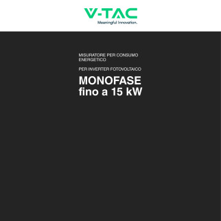 Misuratore Inverter Monofase per Impianti Fotovoltaici V-Tac