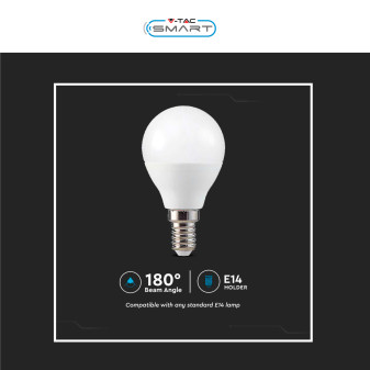 VT-2234 Lampadina LED P45 4,8W E14 RGB+W Dimmerabile V-Tac