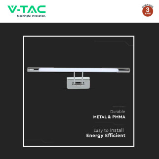 Lampada LED da Specchio 13W VT-7012 SMD Colore Cromo V-Tac