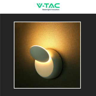 VT-757 Lampada LED da Muro 5W Ruotabile SMD Bianca V-Tac