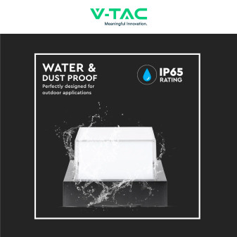 VT-828 Lampada LED da Muro 12W SMD Applique Nera IP65 V-Tac