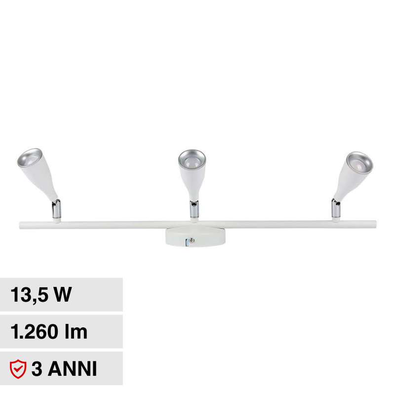 VT-813 Lampada LED da Parete 13,5W SMD Colore Bianco V-Tac