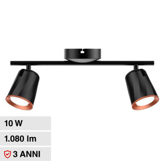 Applique Orientabile V-Tac VT-812 Lampada LED da Parete 10W