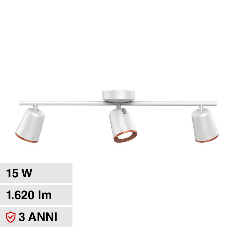 VT-818 Lampada LED da Parete 15W SMD Colore Bianco V-Tac