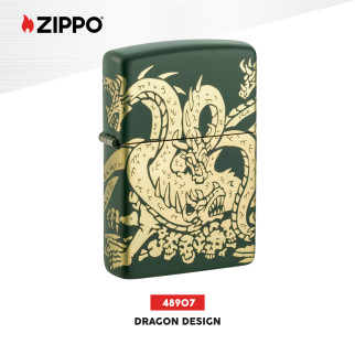 Accendino Zippo mod. 48907 Dragon Design Antivento