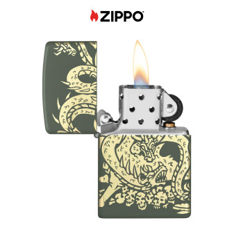 Accendino Zippo mod. 48907 Dragon Design Antivento