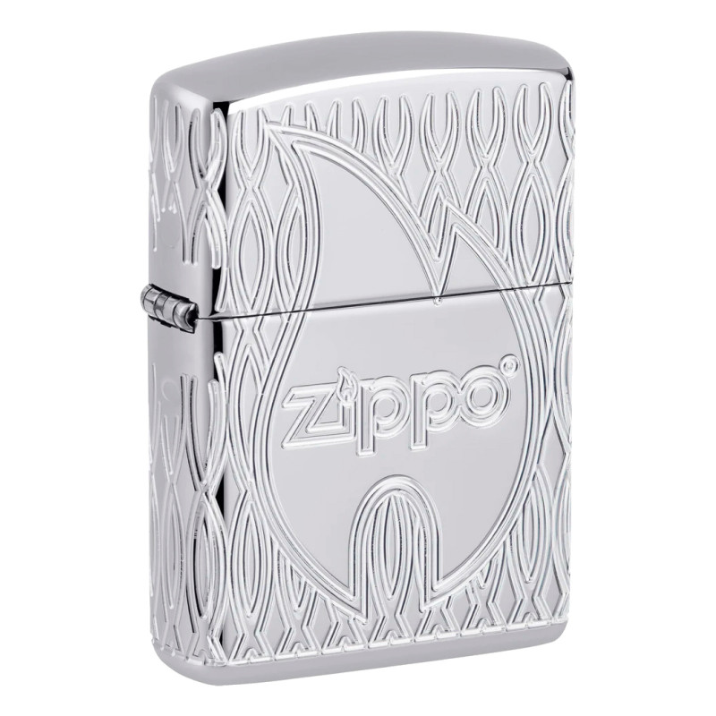 Accendino Zippo mod. 48838 Flame Design Antivento Ricaricabile
