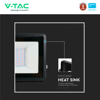 VT-138 Faro LED Floodlight 30W SMD Chip Samsung IP65 V-Tac