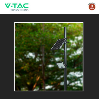 VT-432 Faro LED 30W IP65 Pannello Solare con Sensore Telecomando V-Tac