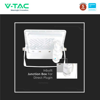 Faro LED 20W SMD VT-128S Chip Samsung con Sensore IP65 V-Tac