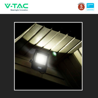 VT-138S Faro LED 30W SMD Chip Samsung con Sensore IP65 V-Tac