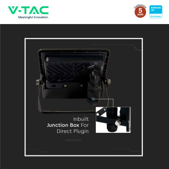 VT-138S Faro LED 30W SMD Chip Samsung con Sensore IP65 V-Tac