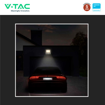 Faro LED 30W SMD Chip VT-138S Samsung con Sensore IP65 V-Tac