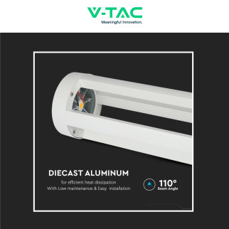 VT-820 Lampada LED Giardino 10W COB CREE Bianca IP65 V-Tac